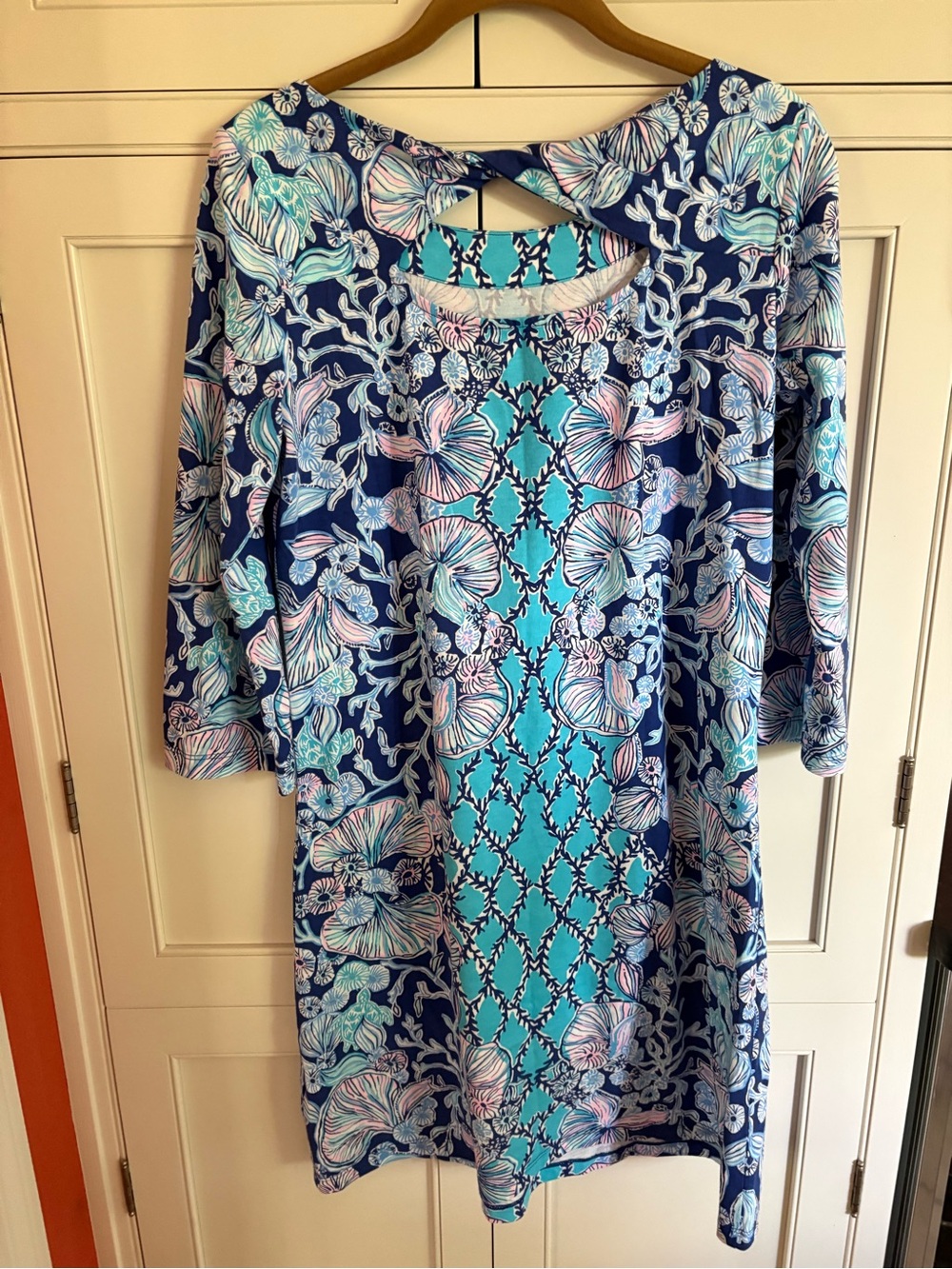 Lilly Pulitzer Bold Floral Trellis Print Dress